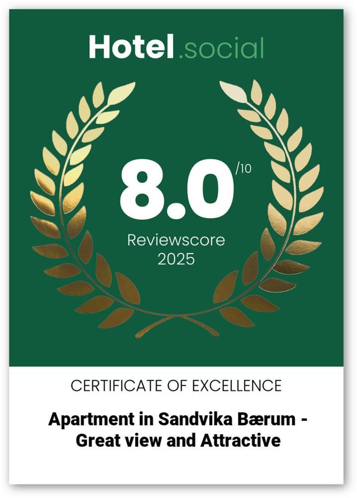 Jeci Apartment Sandvika Baerum - Great View And Attractive Exterior foto